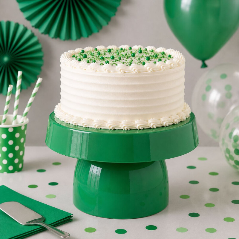 Soporte de Torta 23cm x17cm Verde