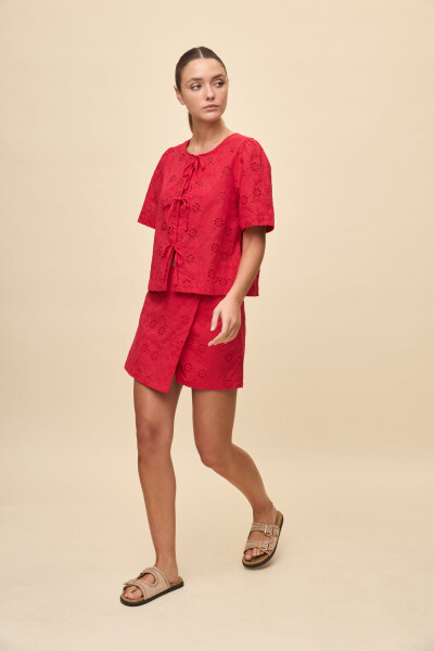 SHORT DOLORES Rojo