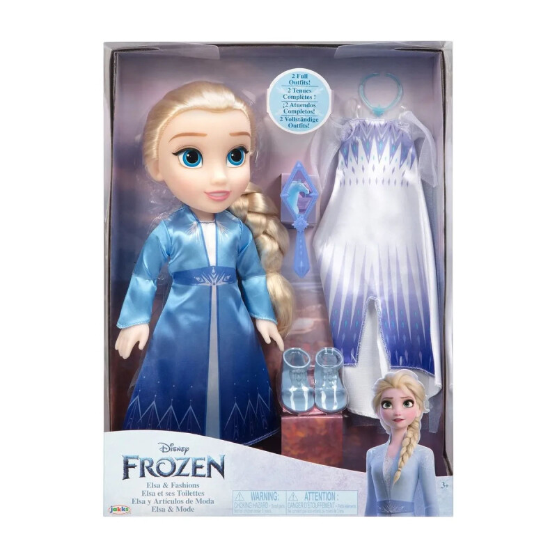 Muñeca Frozen Elsa 35 Cm Disney con Accesorios Muñeca Frozen Elsa 35 Cm Disney con Accesorios