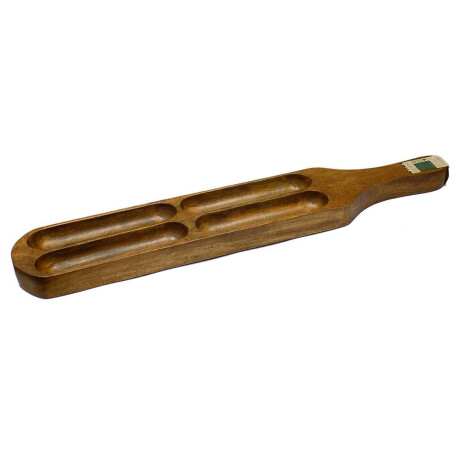 Tabla Para Picadas 4 Divisiones 68X12X4 Cm Madera