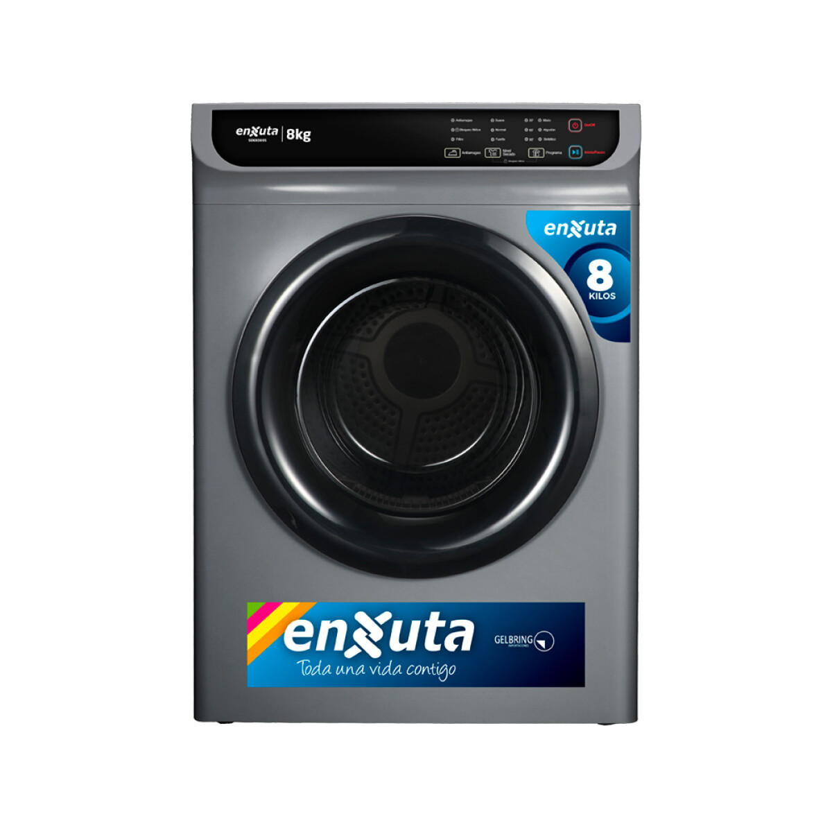 Secarropa C/frontal (senx080s)8kg Enxuta 