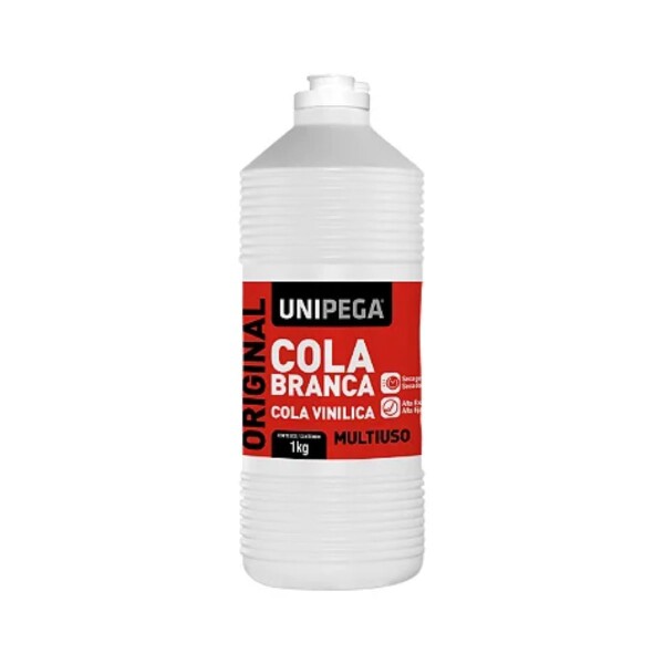 COLA VINILICA BLANCA UNIPEGA 1000GRS Cola Vinilica Blanca Unipega 1000grs