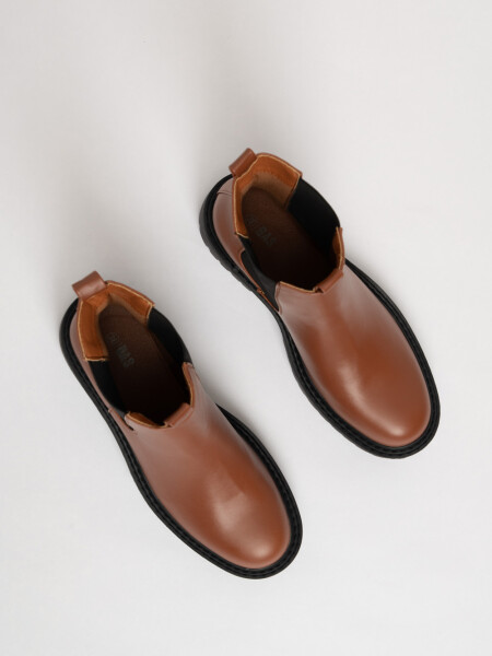Bota Pu Marrón