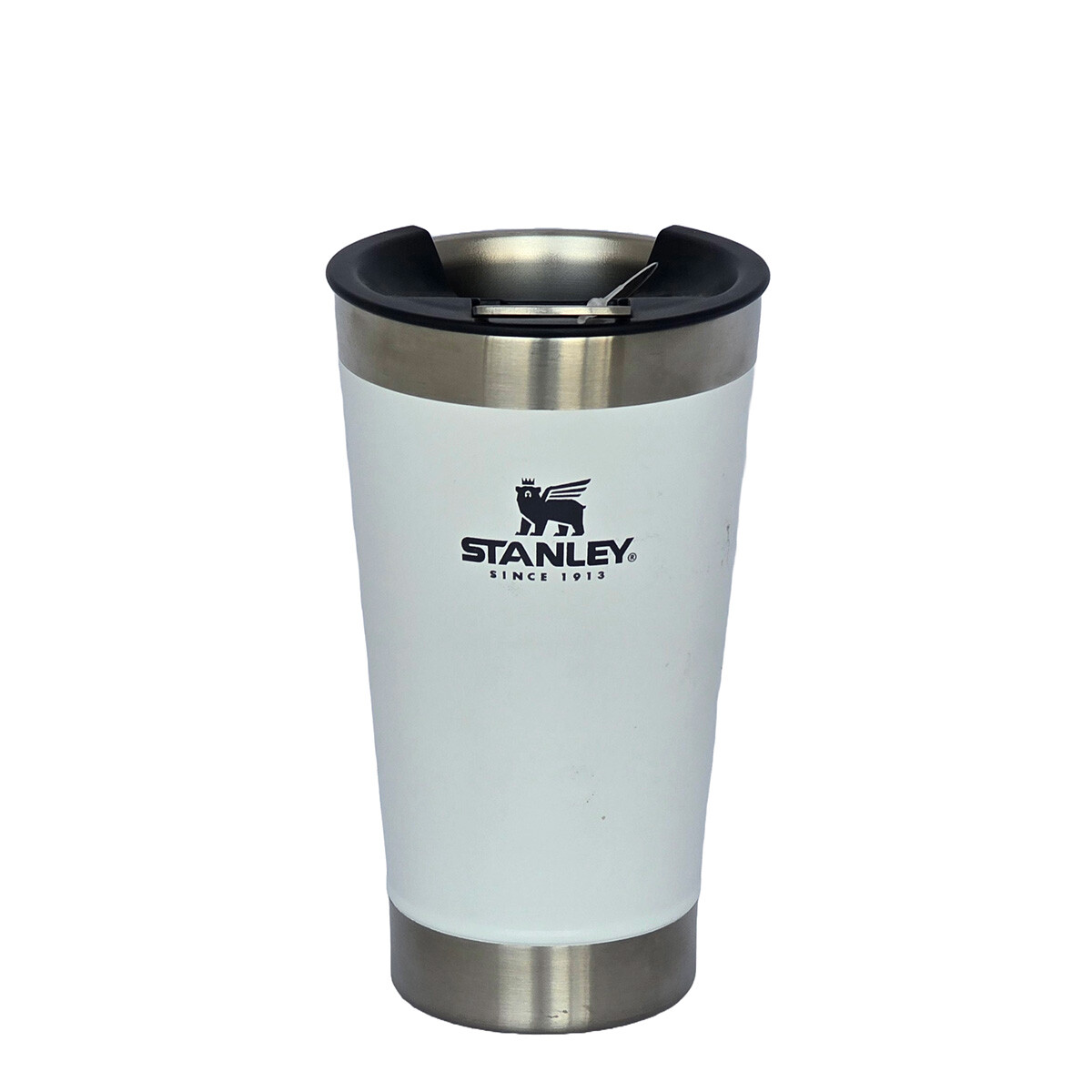 Vaso de Cerveza Stanley con Tapa y destapador 473 ml - Polar 