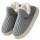 Pantufla de Felpa Super Abrigadas Antideslizante Unisex Gris