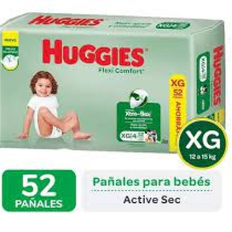 Pañales Huggies Flexi-confortXG-4-52 Pañales Huggies Flexi-confortXG-4-52