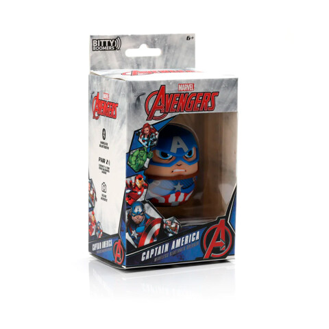 Bitty Boomers Parlante Capitan America Bluetooth Bitty Boomers Parlante Capitan America Bluetooth