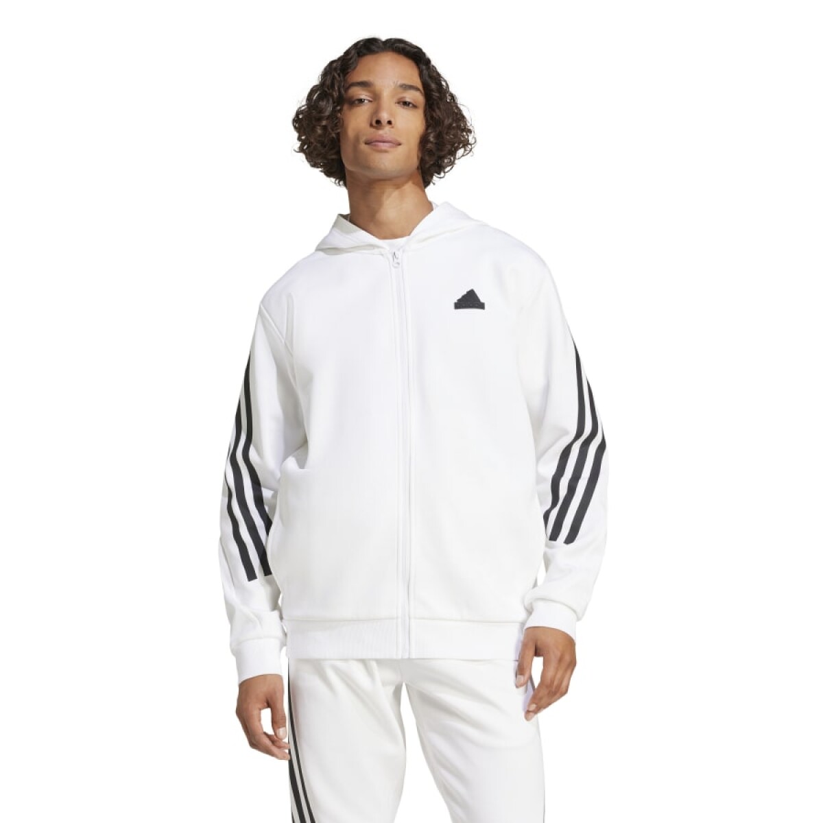 Campera Adidas Future Icons de Hombre - JJ4158 - Blanco 