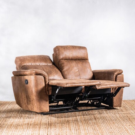 Sillón Reclinable Thomas 2 Cuerpos Chocolate