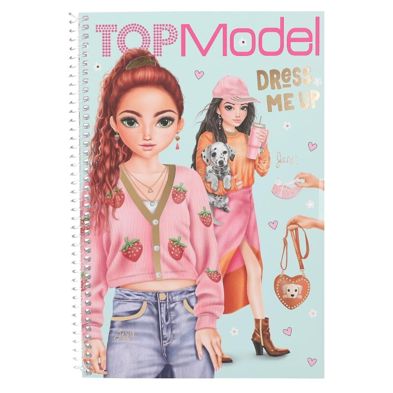 Libro de Stickers Top Model Dress Me Up Libro de Stickers Top Model Dress Me Up