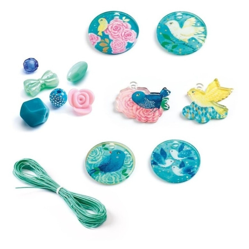 Set Crea Perlitas Fantasía Djeco Set Crea Perlitas Fantasía Djeco