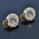 Par de caravanas Chopard Happy Diamonds modelo 84/1868 en oro 18k y brillantes Par de caravanas Chopard Happy Diamonds modelo 84/1868 en oro 18k y brillantes
