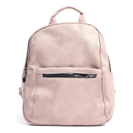 Mochila Canva Serrat en Cuero PU Rosa — Electroventas