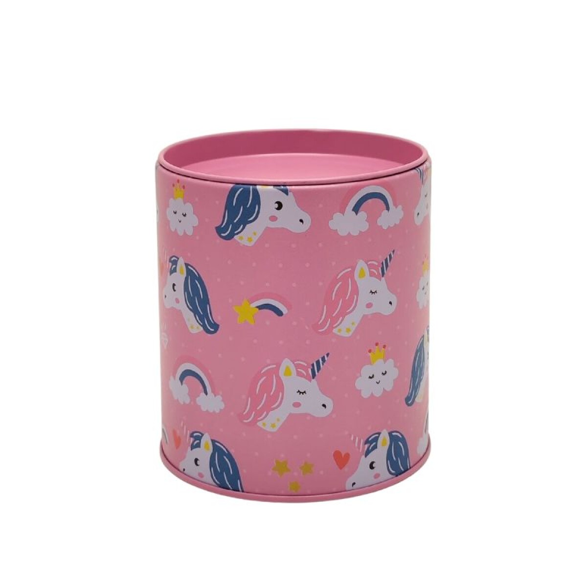 Alcancia Diseño Unicornios - Rosado 