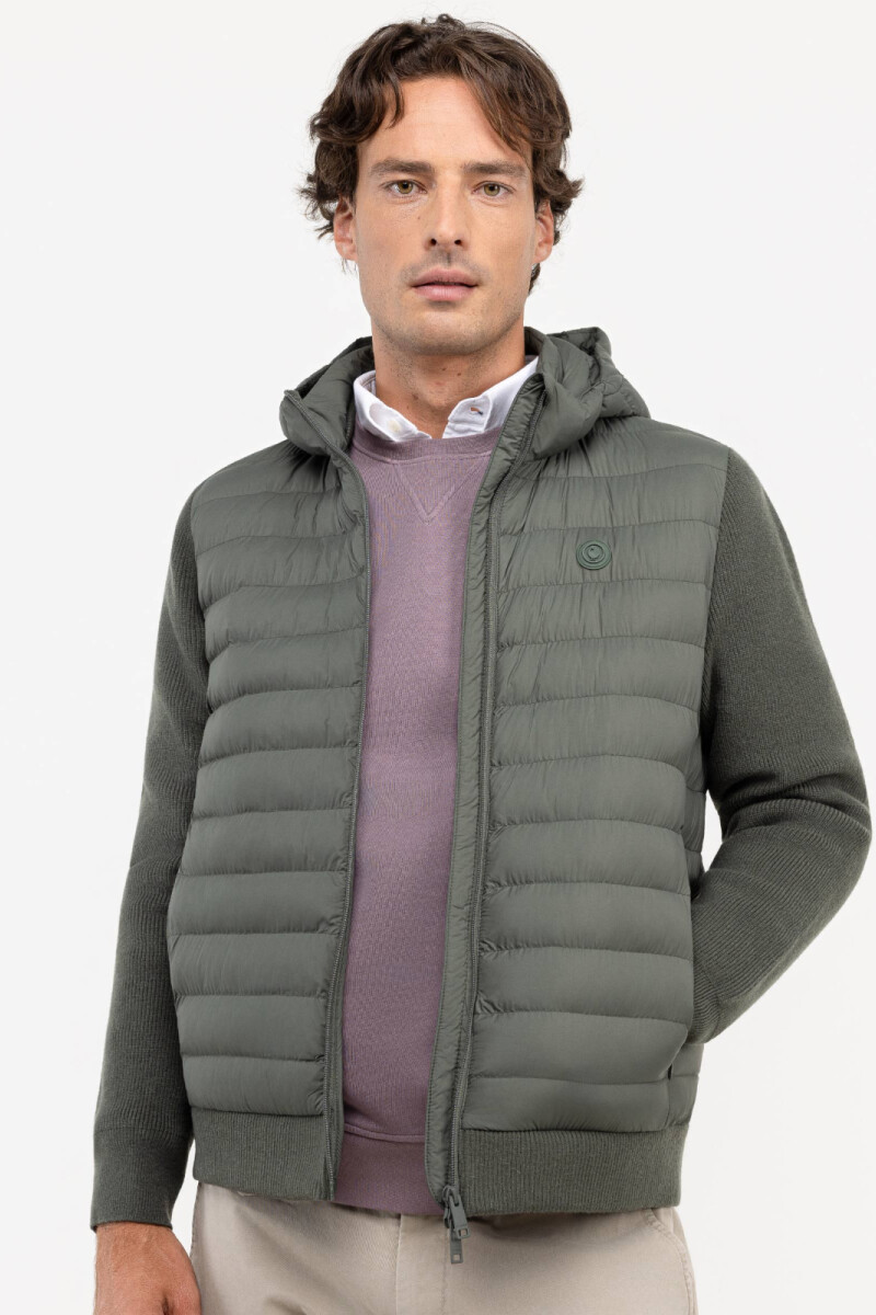Chaqueta Hibrida Verde