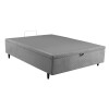 Cama Baúl HE Tapizada en Tela Modelo 1439 140 x 190 - Gris Cama Baúl HE Tapizada en Tela Modelo 1439 140 x 190 - Gris