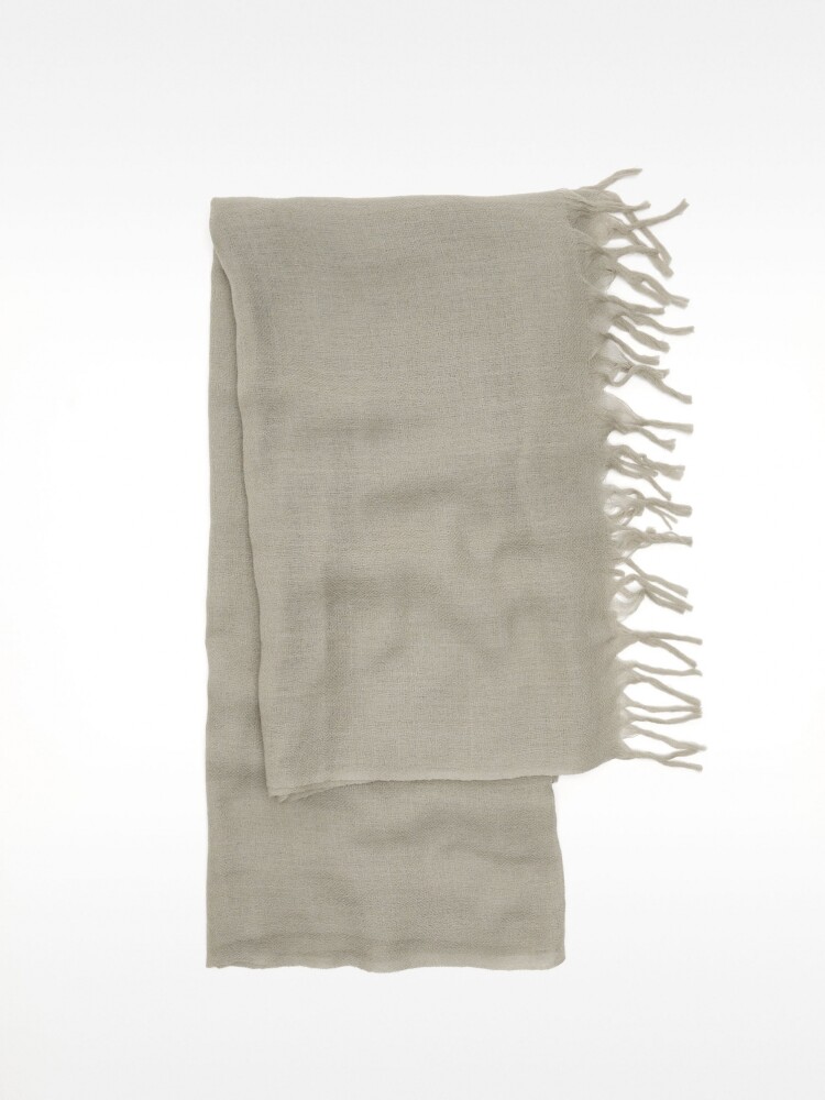 Pashmina De Lana gris