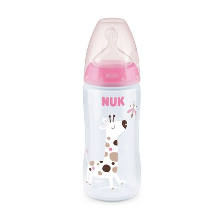 Mamadera NUK First Choice con Tetina Rosa 300ml Mamadera NUK First Choice con Tetina Rosa 300ml