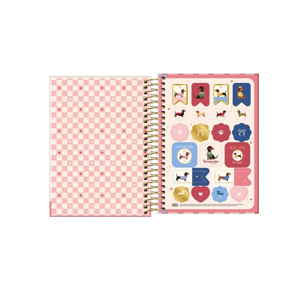 Agenda Tilibra Brownie 2027 Diaria con Espiral AGENDA TILIBRA BROWNIE 2027 DIARIA CON ESPIRAL