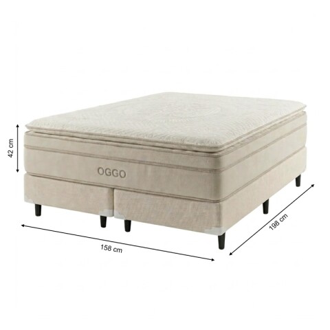 Sommier Copenhagen QUEEN SIZE – Espuma + Resortes Pocket individuales | Máximo confort y diseño premium GARANTIA 10 AÑOS Sommier Copenhagen QUEEN SIZE – Espuma + Resortes Pocket individuales | Máximo confort y diseño premium GARANTIA 10 AÑOS