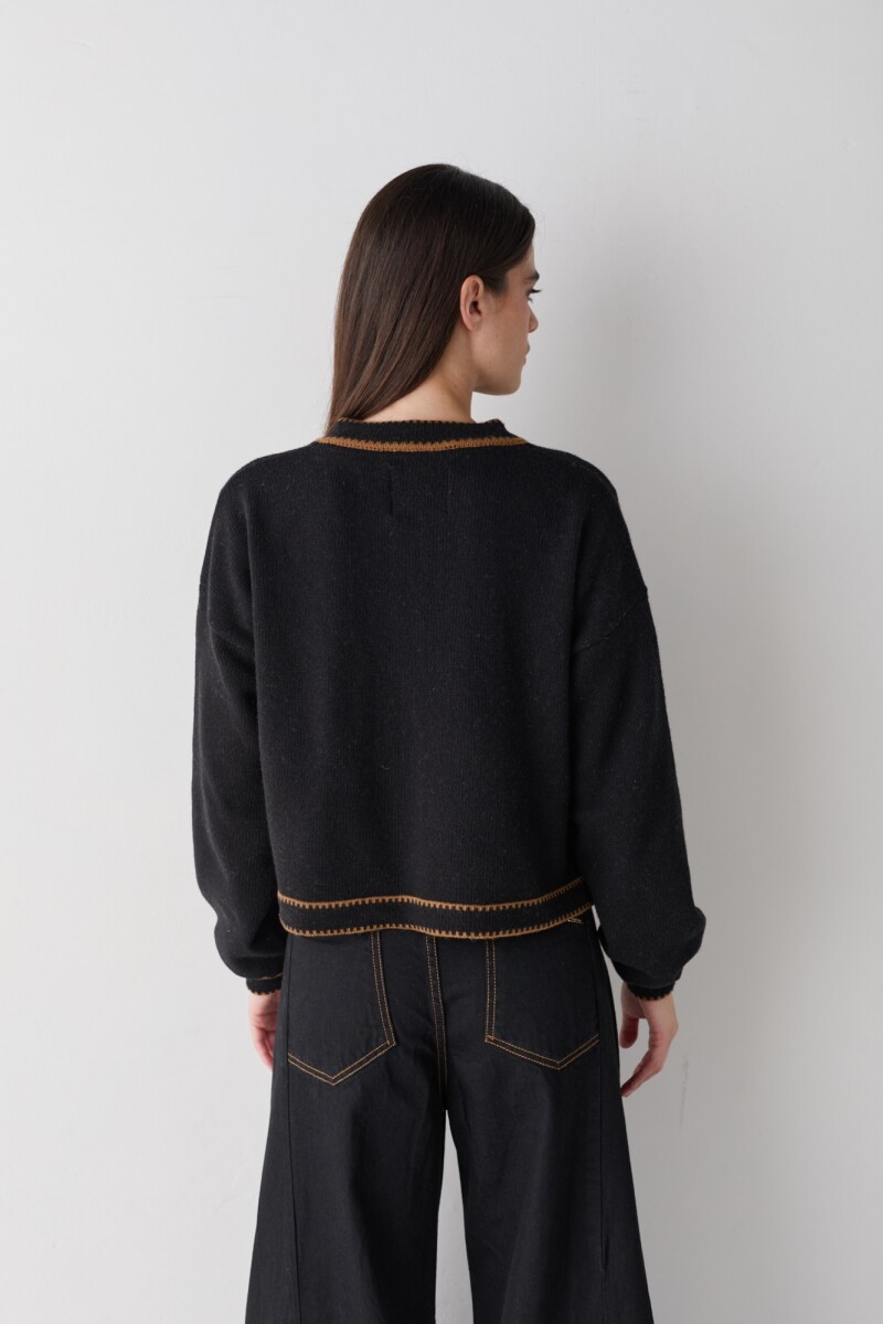 PREVENTA CARDIGAN TERRO WINTER Negro