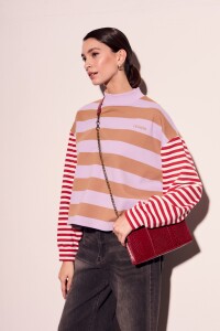 Sweater Rayado Combinado Multi