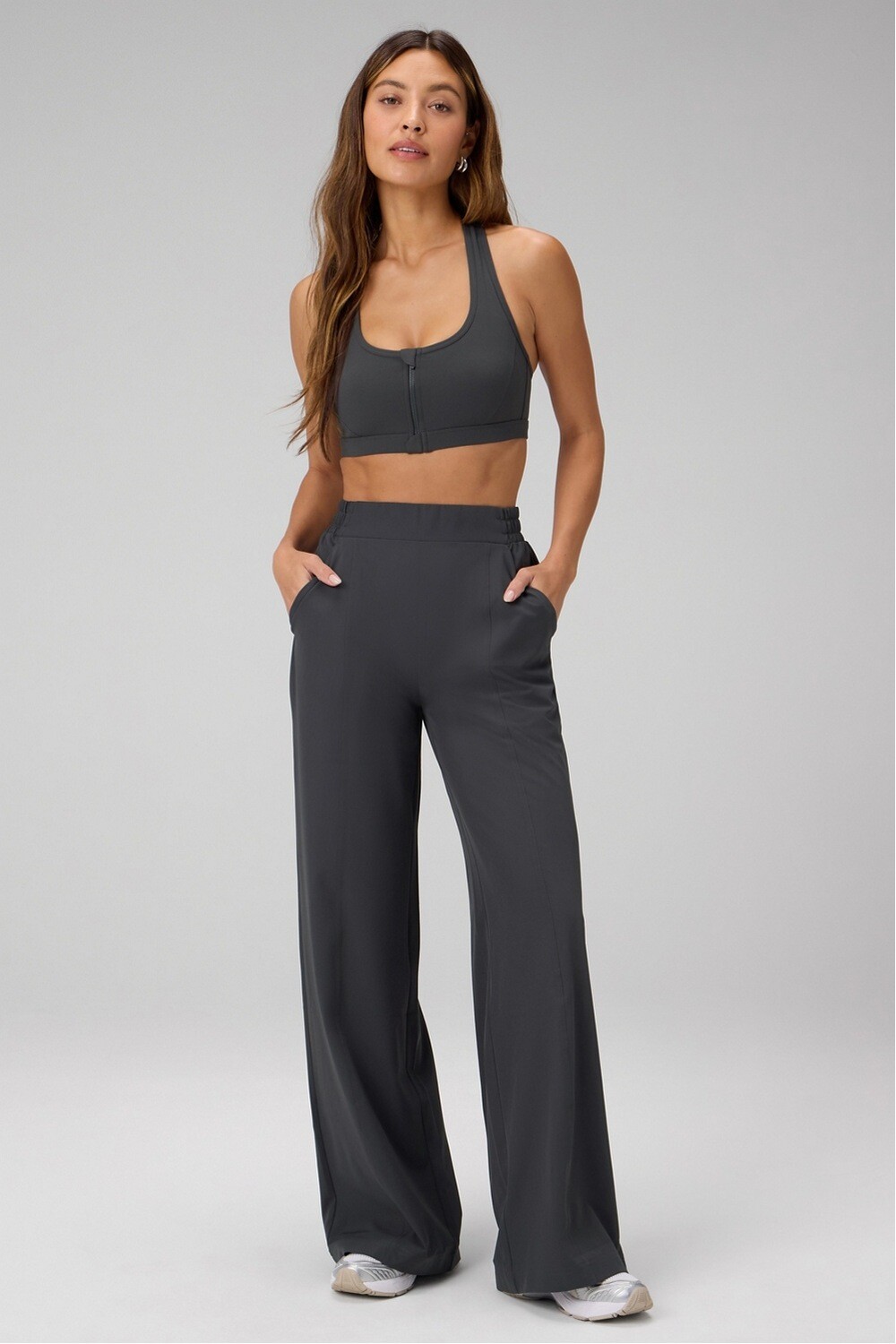 Pantalón Downtown Wide Leg Pant Mujer Midnight