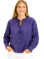 Blusa Calvi Azul Piedra