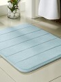 ALFOMBRAS DE BAÑO ACOLCHONADAS azul claro