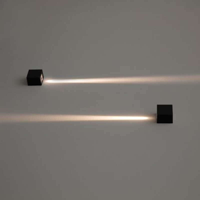 APLIQUE BALIZADOR LINE 6W NEGRO 3000K IP65 APLIQUE BALIZADOR LINE 6W NEGRO 3000K IP65