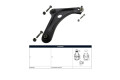 Parilla De Susp Del Citroen C3/C3 Aircross/C3 Picasso 02-28 Der Parilla De Susp Del Citroen C3/C3 Aircross/C3 Picasso 02-28 Der