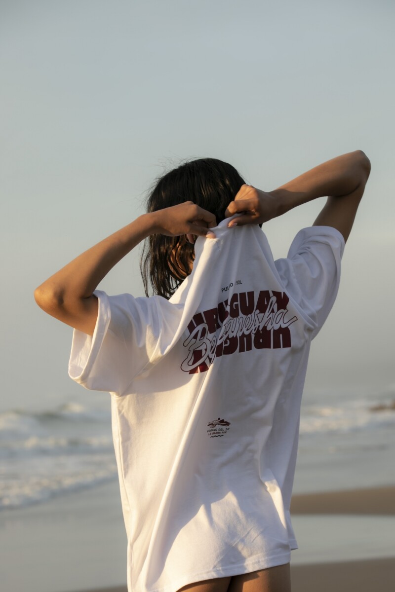 T-shirt Uruguay Crudo