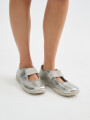 Balerina Nuto Plateado