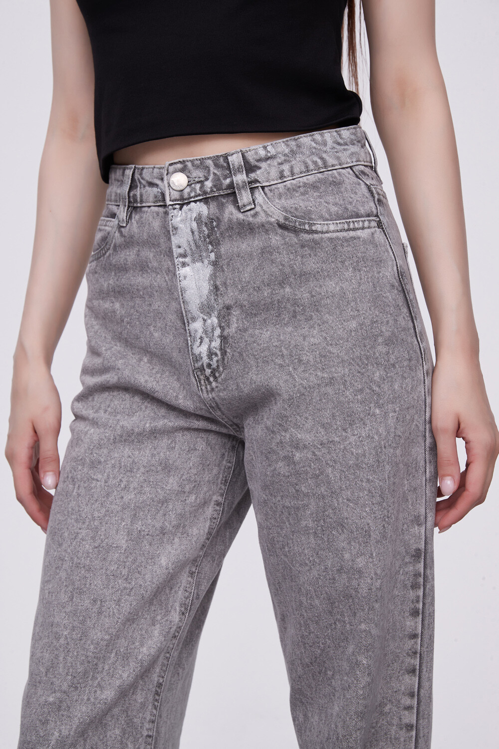 Pantalon Danisa Gris Claro