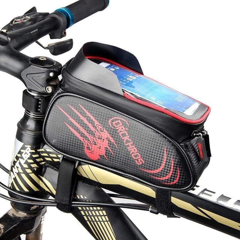 Protector Bolso Estuche Celular Para Bicicleta iPhone Viaje Negro