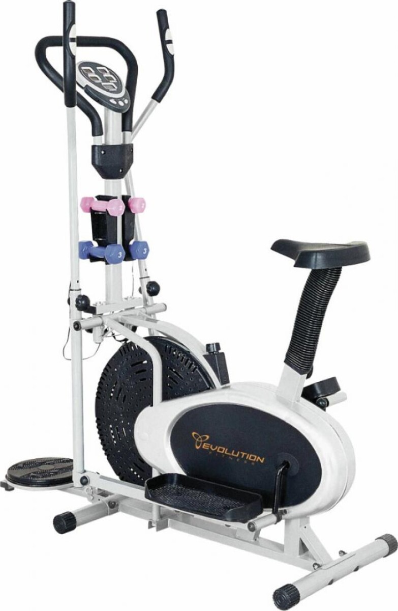 Bicicleta Eliptico Residencial Evolution Fitnes con Asiento EVO651 