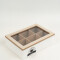 Caja Para Té Aryel, 6 Separaciones. Blanco