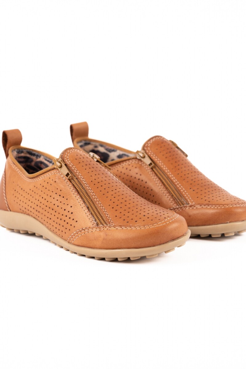 Zapato zipper calado Terra