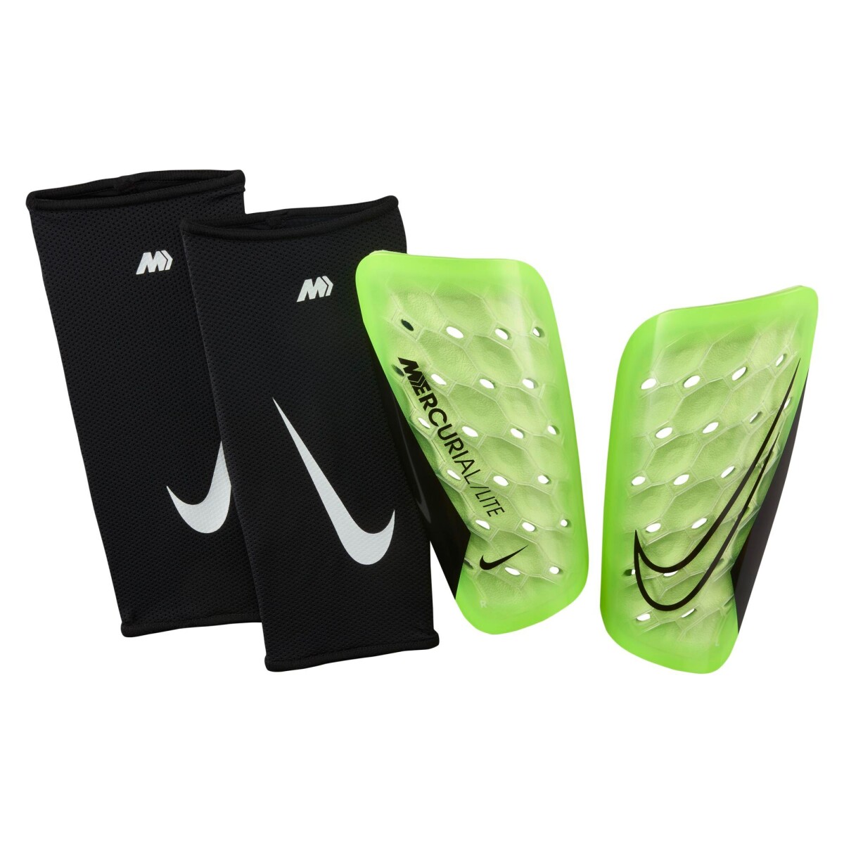 Espinilleras Nike Mercurial Lite Unisex - Amarillo 