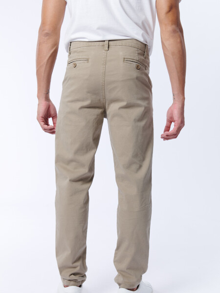 Pantalón Chino Tostado