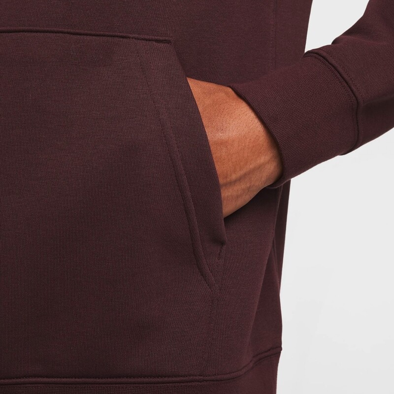 Abrigo Nike Dir-Fit Swoosh Fleece Hood de Hombre Rojo