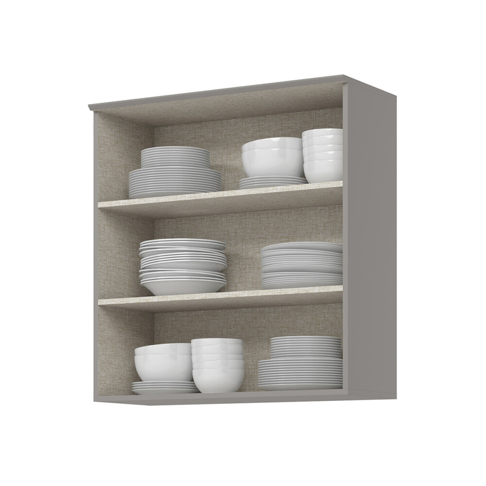 AÉREO 2 PUERTAS ALACENA - LINEA AMERICANA GRIS