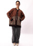 Cardigan VARSITY Chocolate