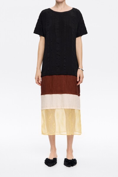 VESTIDO RELAXED Negro