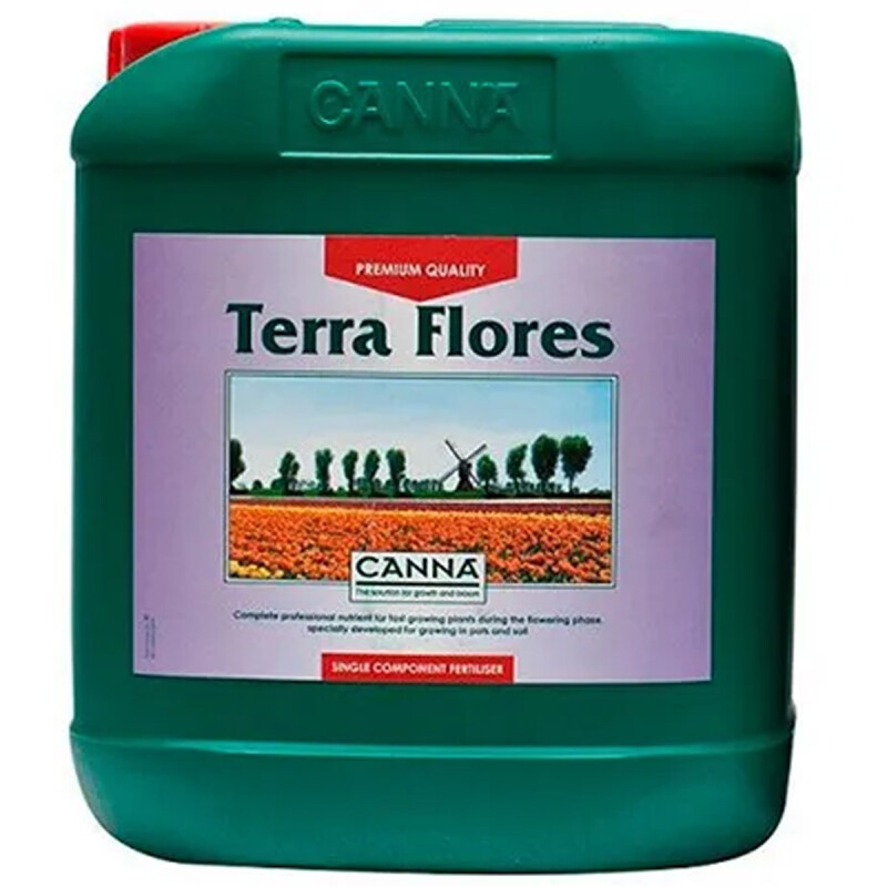FERTILIZANTE CANNA TERRA FLORES 5LT FLORACION FERTILIZANTE CANNA TERRA FLORES 5LT FLORACION