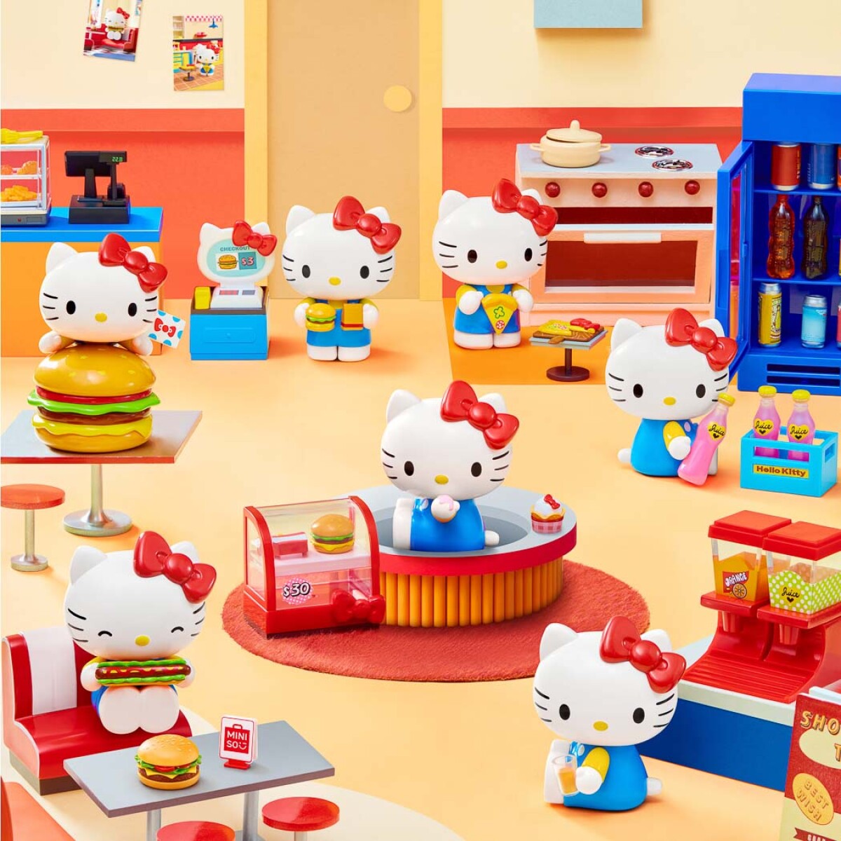 Caja sorpresa Hello kitty restaurante 