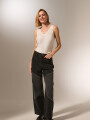 Pantalon Leni Gris Medio