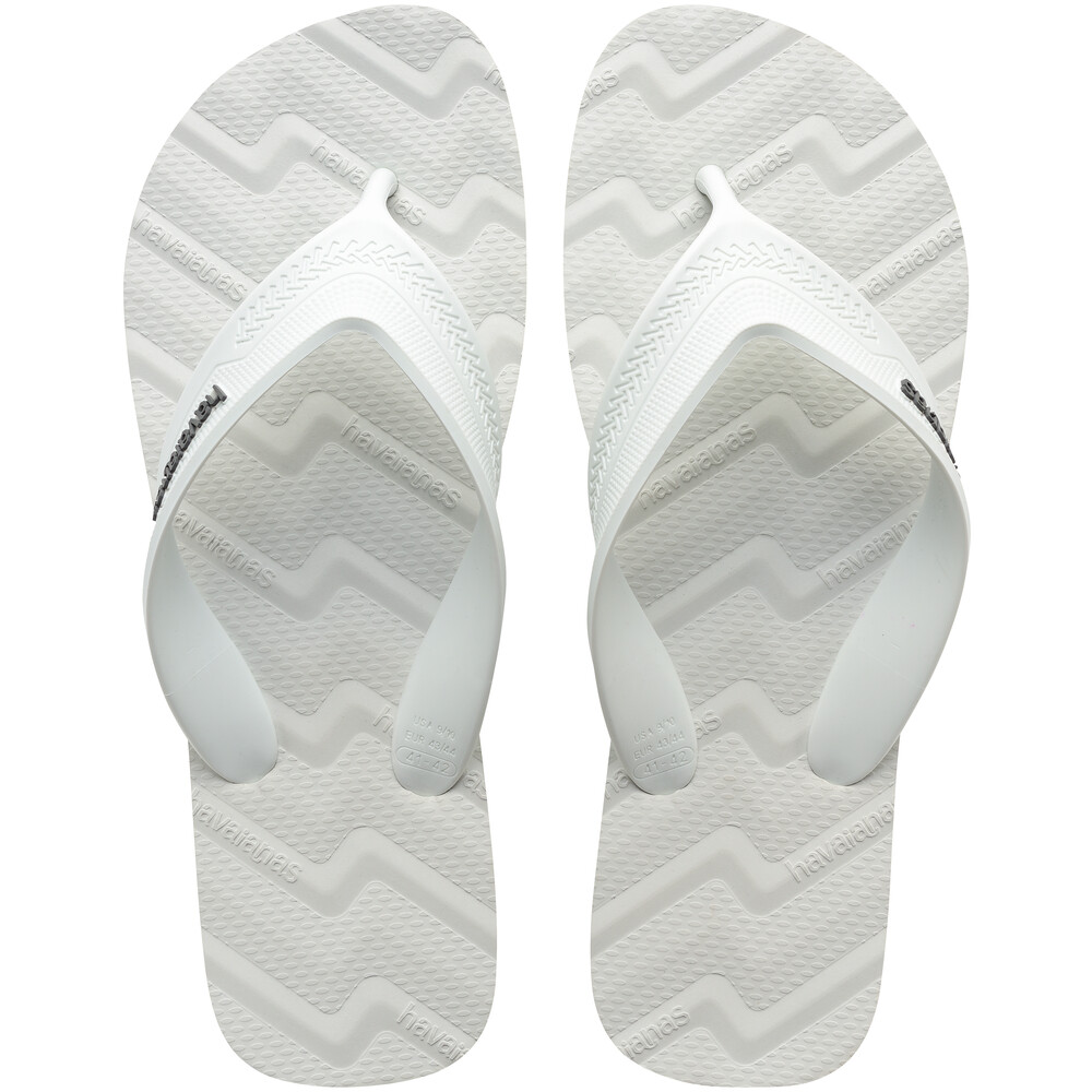 Sandalias Havaianas Track Waves Hombre Blanco