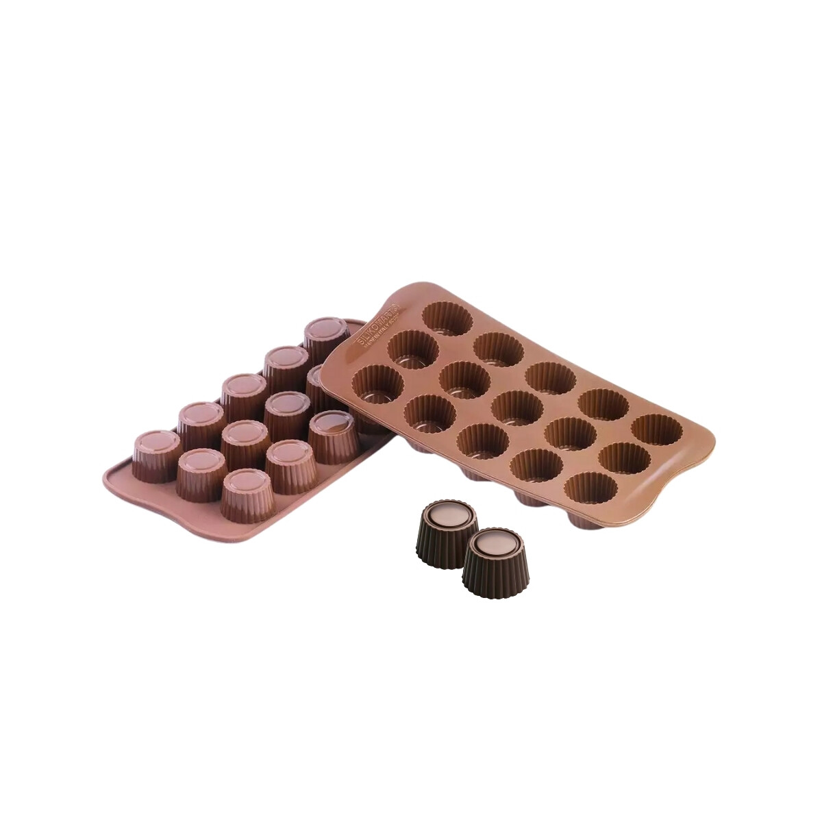 Molde de Silicona para Bombones de Praliné 