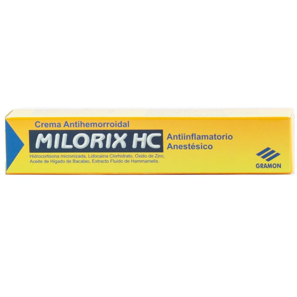 MILORIX HC CREMA CJ X 20 GRAMOS
